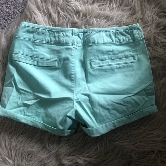 Adorable American Eagle Mint Shorts - Picture 9 of 10